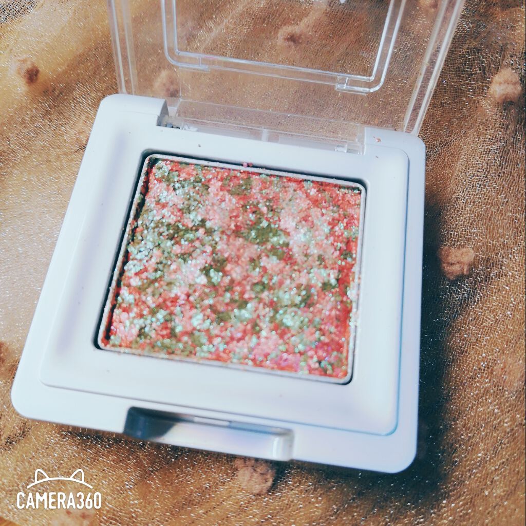 グリッタープリズム シャドウ/MISSHA/グリッターを使ったクチコミ(2枚目)