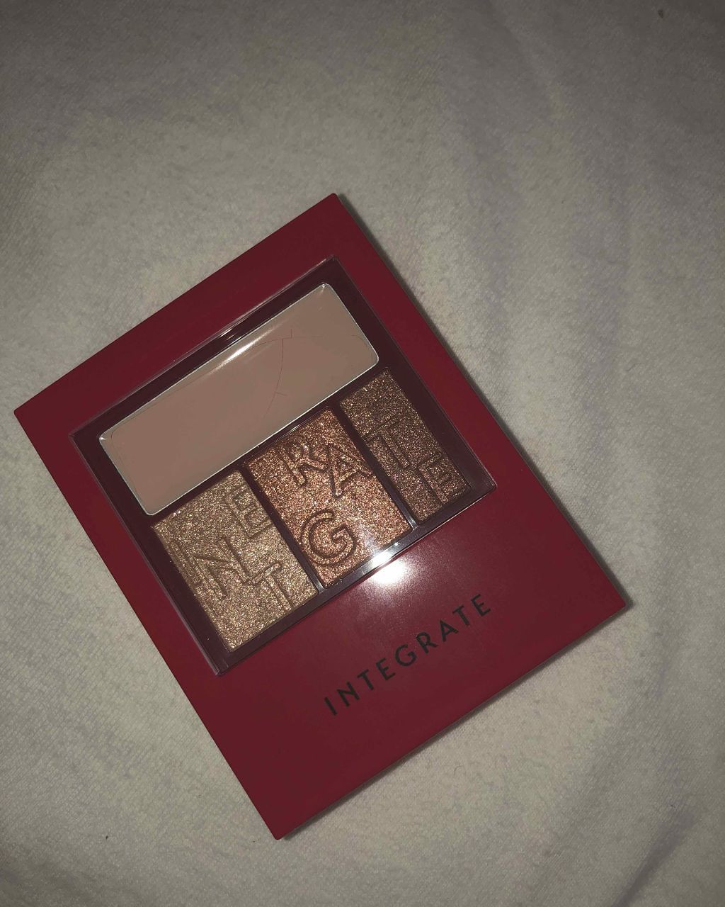 アクセントカラーアイズ CC/インテグレート/アイシャドウパレットを使ったクチコミ（1枚目）