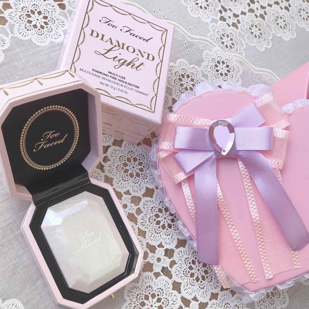 ダイヤモンドライト マルチユース ハイライター/Too Faced/パウダーハイライトを使ったクチコミ(1枚目)