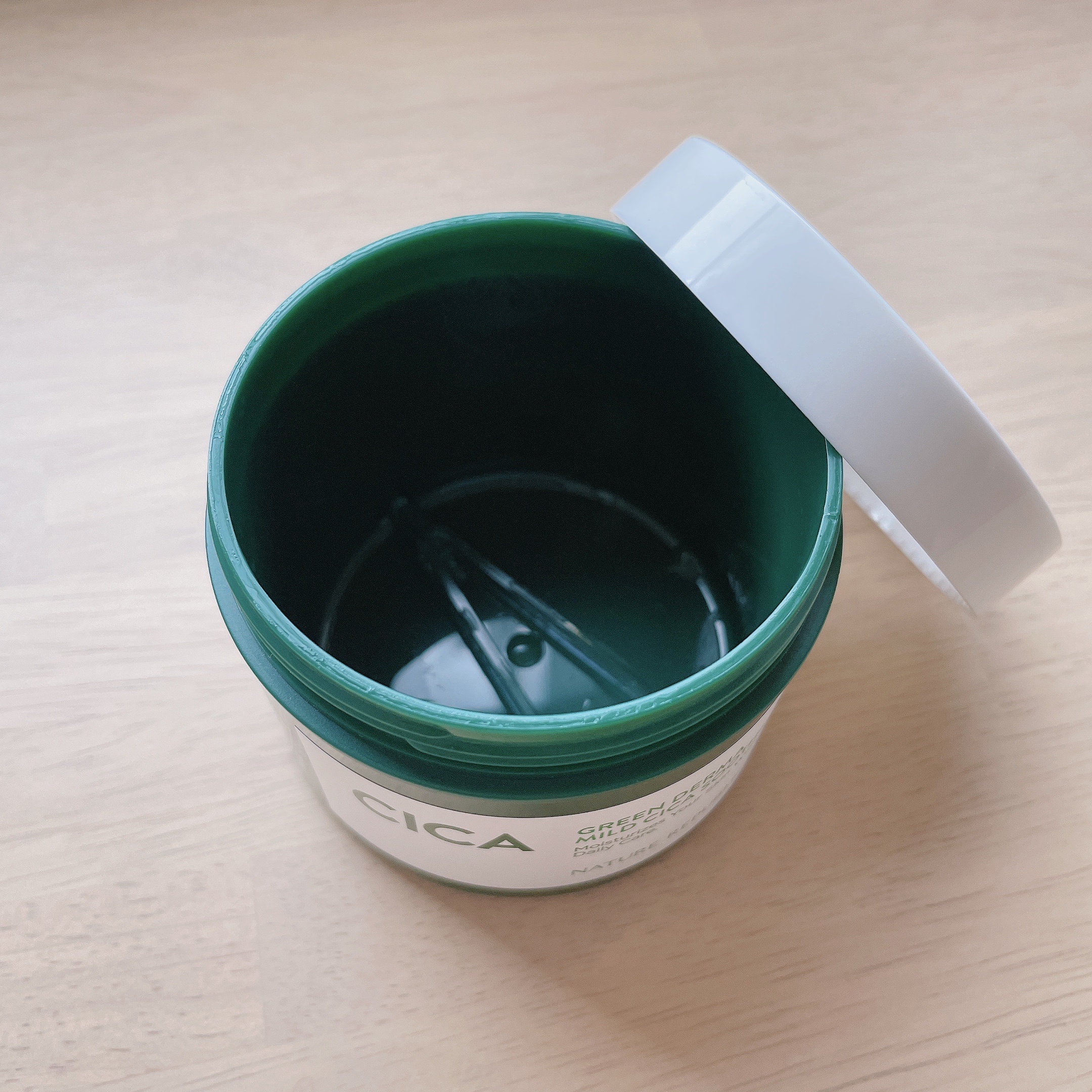 グリーンダーマCICAエッセンシャルパッド/ネイチャーリパブリック/トナーパッドを使ったクチコミ（2枚目）