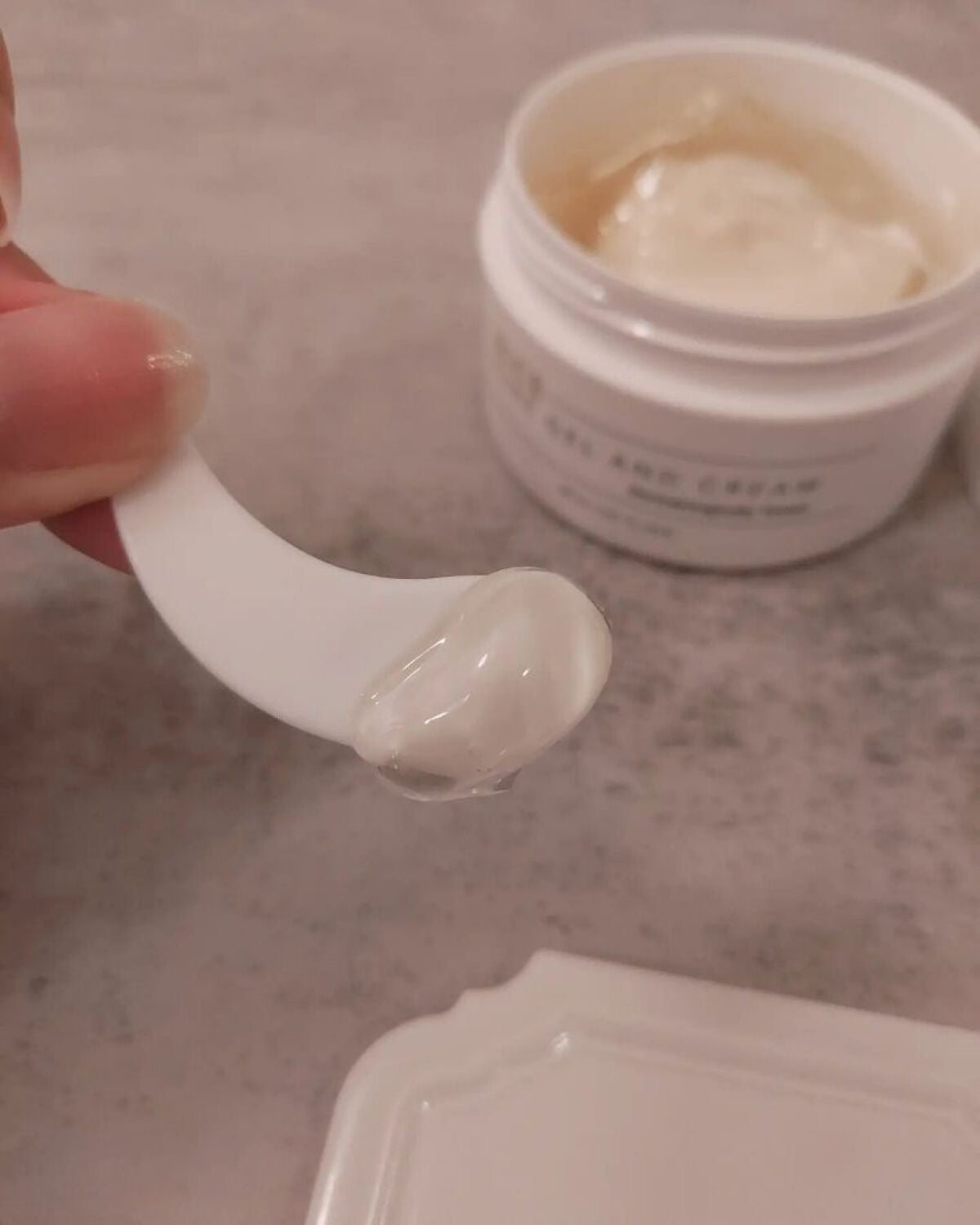 ライスピュアジェル&クリーム/THANK YOU FARMER/フェイスクリームを使ったクチコミ(6枚目)