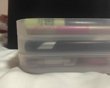 ナイロンメイクボックス・M/無印良品/化粧ポーチを使ったクチコミ(4枚目)