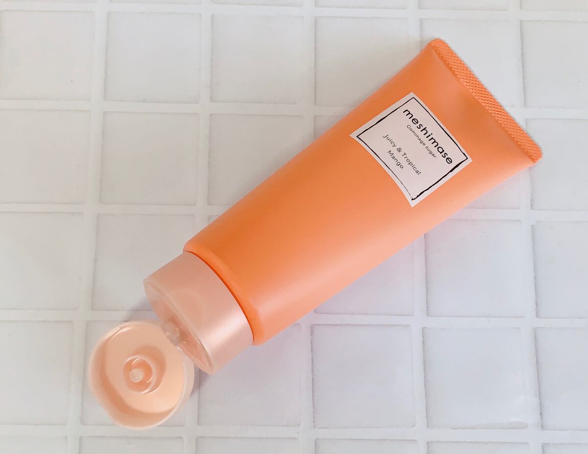 ゴマージュシュガー マンゴー/meshimase/ボディスクラブを使ったクチコミ(4枚目)