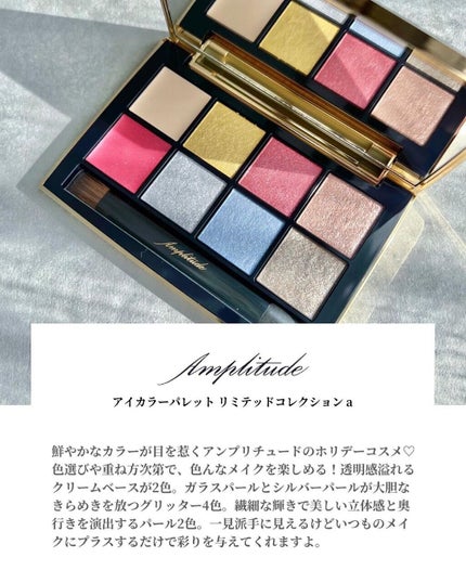 アイカラーパレット リミテッドコレクションa/Amplitude/アイシャドウパレットを使ったクチコミ(2枚目)