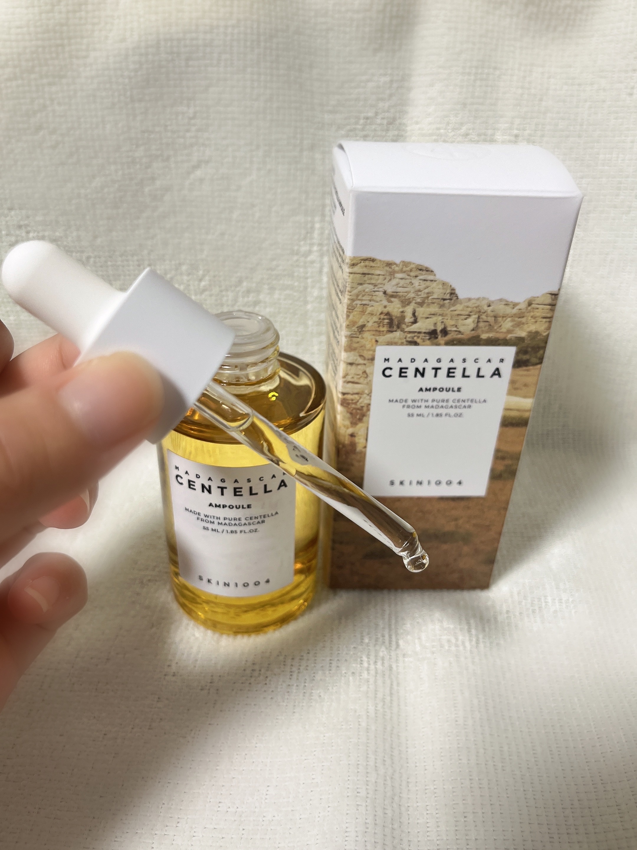 センテラ アンプル/SKIN1004/美容液を使ったクチコミ（1枚目）