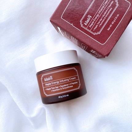 メープルエナジーインフュージングクリーム/Klairs/フェイスクリームを使ったクチコミ(5枚目)