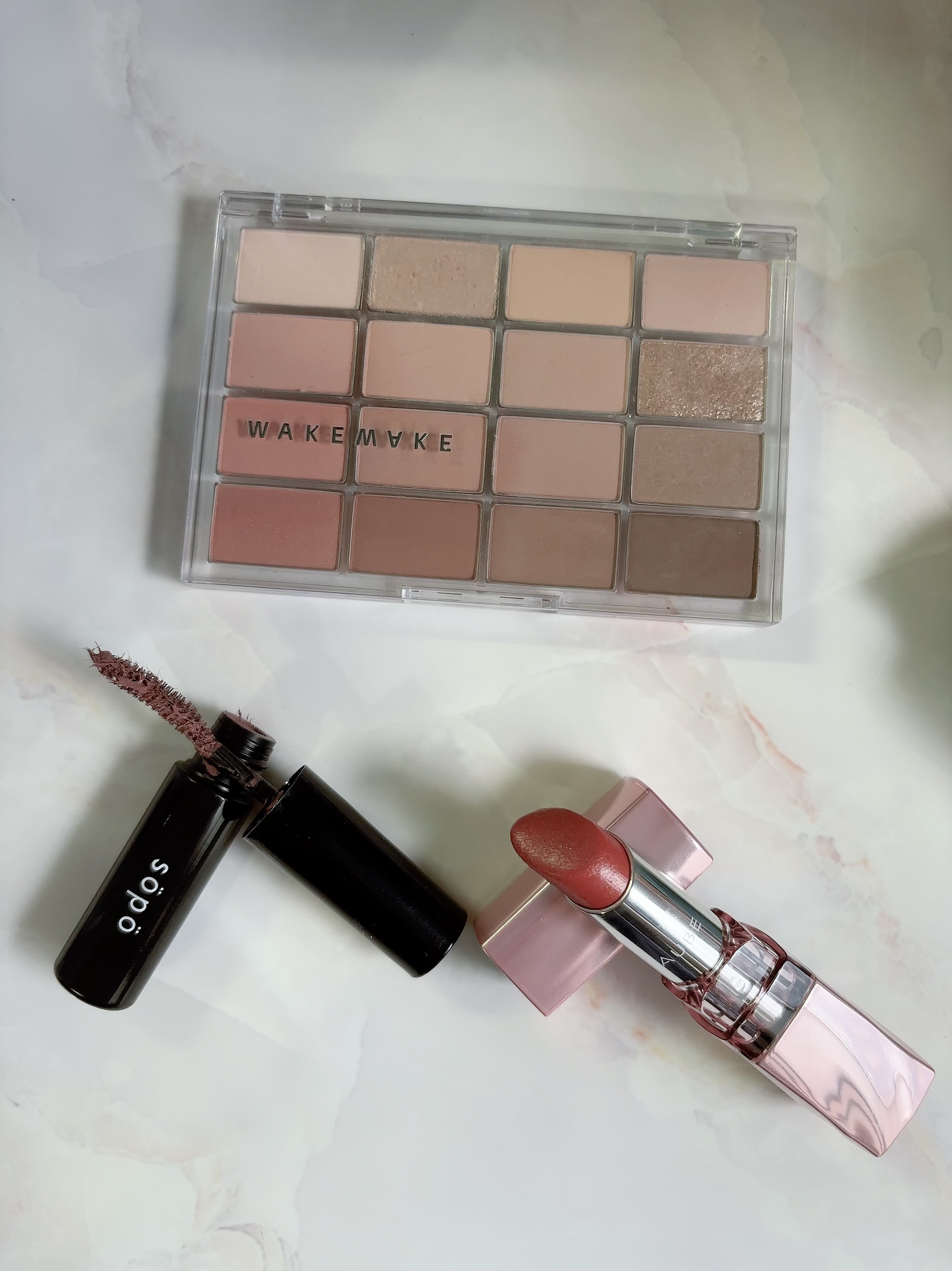 なめらか質感ひと塗りルージュ BE41/AUBE/口紅を使ったクチコミ（3枚目）