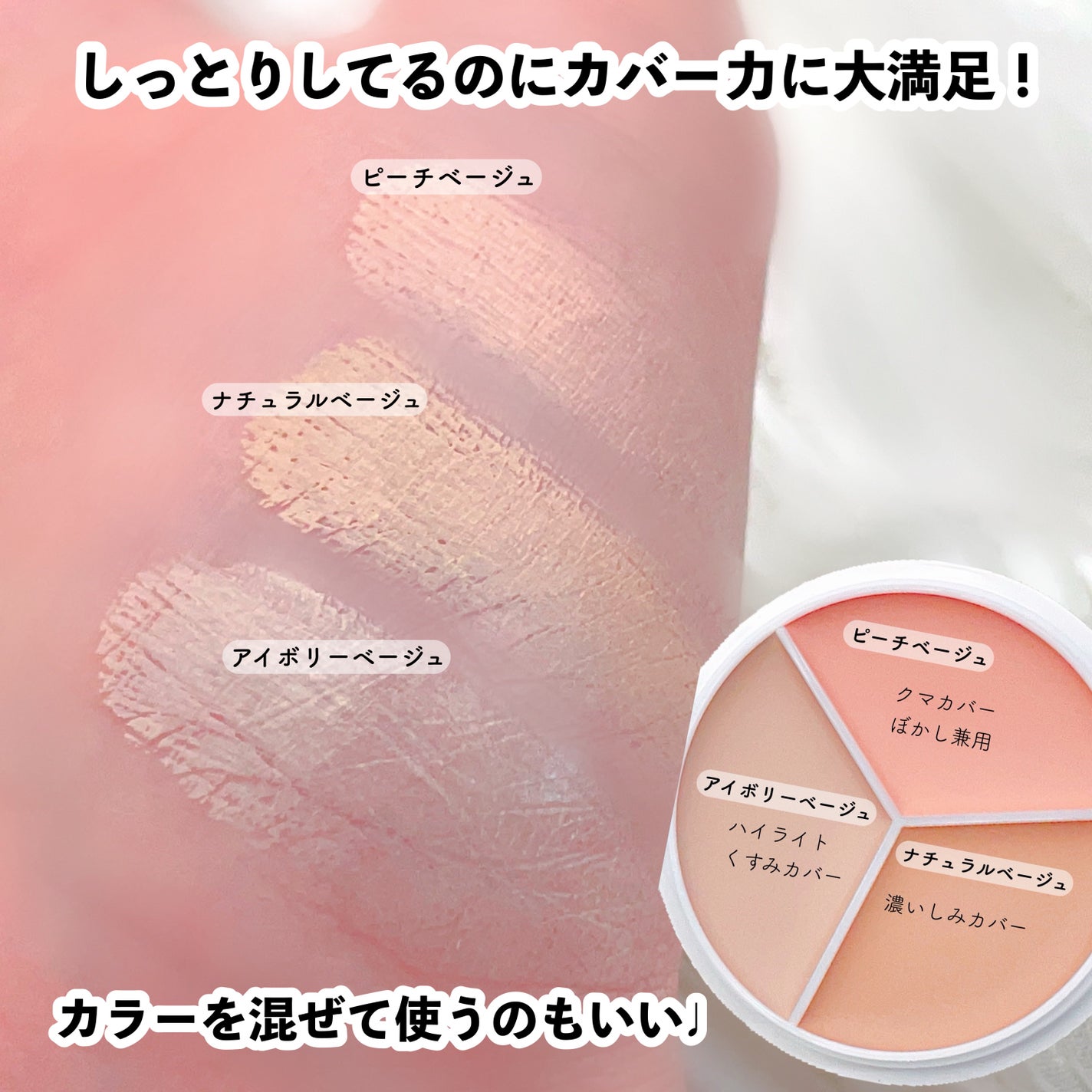 カバーアッププロコンシーラー/TFIT/パレットコンシーラーを使ったクチコミ(2枚目)