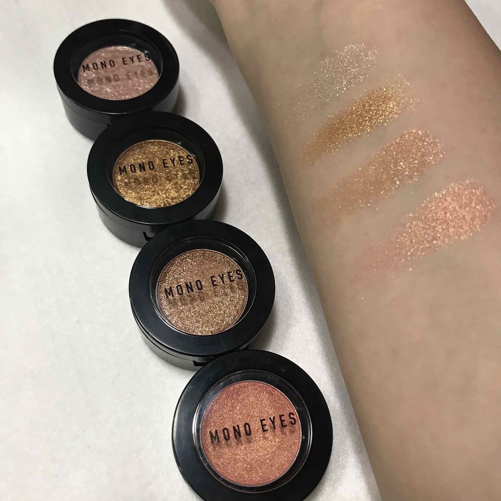 モノアイズ アイシャドウ/ARITAUM/単色アイシャドウを使ったクチコミ（3枚目）