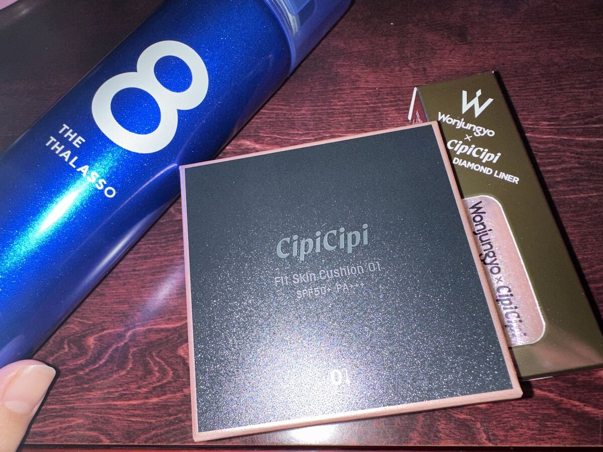 シピシピ フィットスキンクッション/CipiCipi/クッションファンデーションを使ったクチコミ（1枚目）