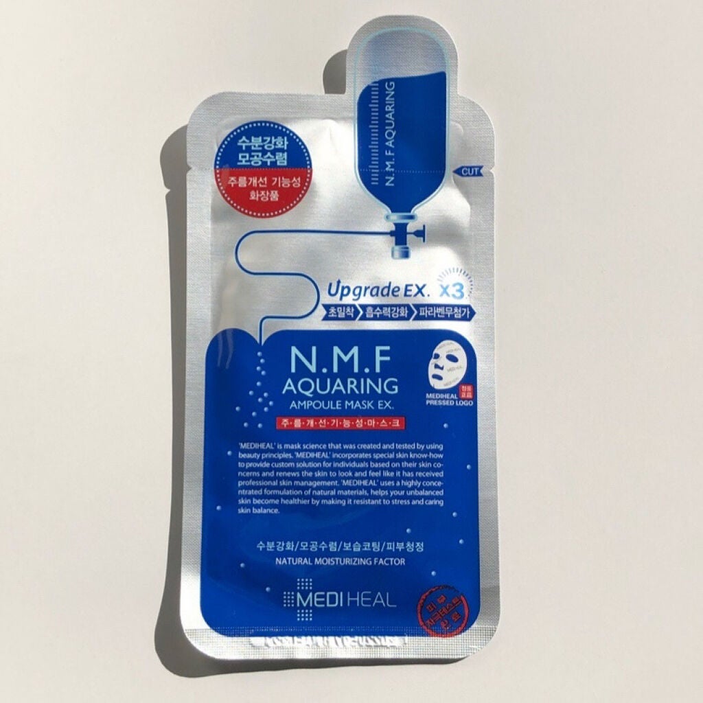N.M.FアクアアンプルマスクJEX/MEDIHEAL/シートマスク・パックを使ったクチコミ(1枚目)