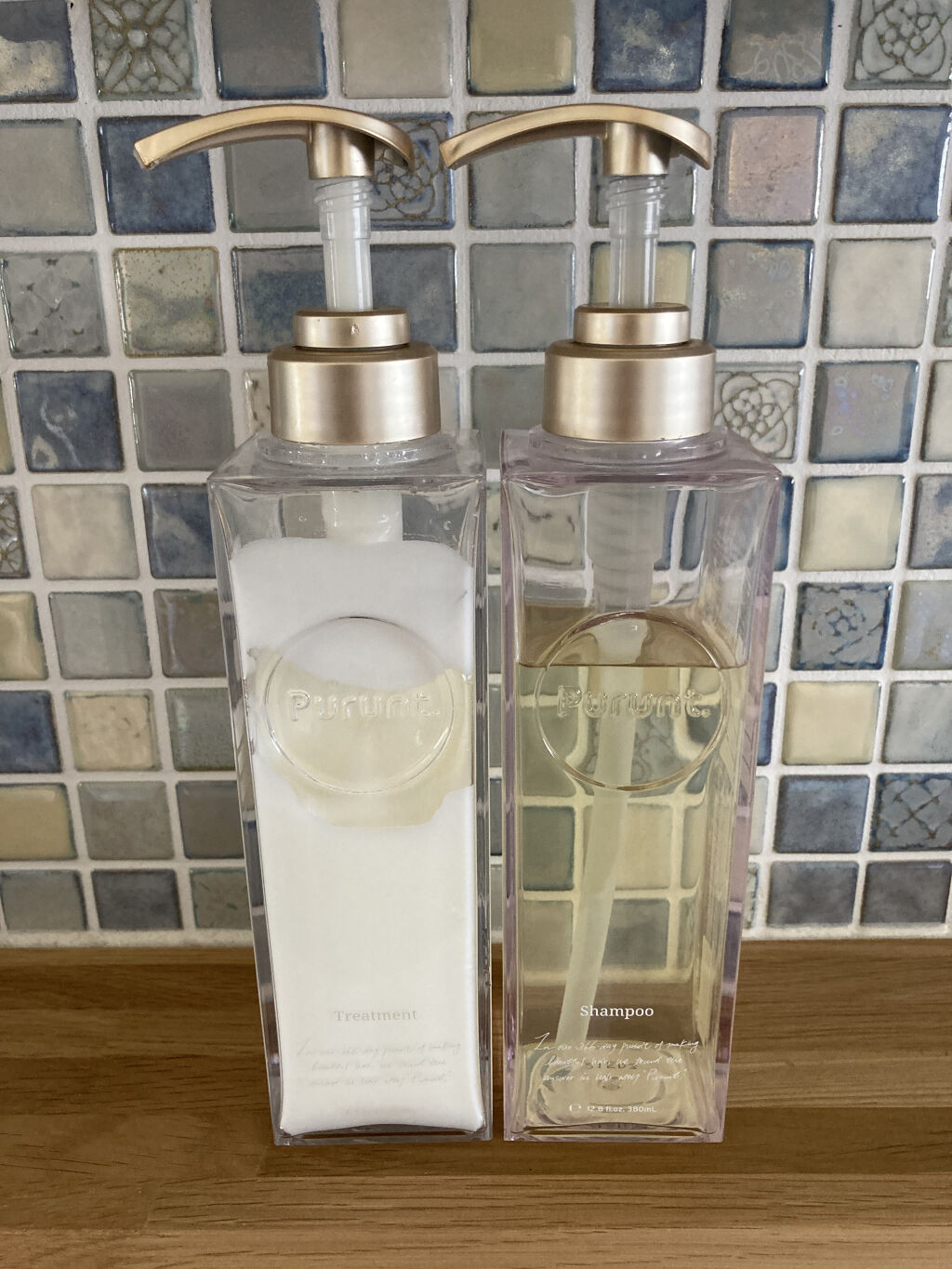 プルント モイストリッチ美容液シャンプー／モイストリッチリペア美容液トリートメント/Purunt./市販シャンプーを使ったクチコミ（1枚目）