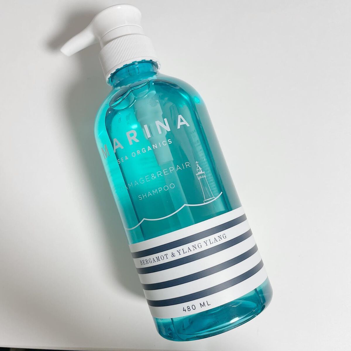 ダメージリペアシャンプー＆トリートメント/マリーナシーオーガニック/市販シャンプーを使ったクチコミ（2枚目）