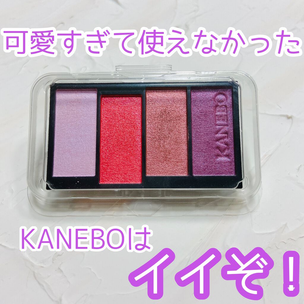 レイヤードカラーズアイシャドウ/KANEBO/アイシャドウパレットを使ったクチコミ(1枚目)