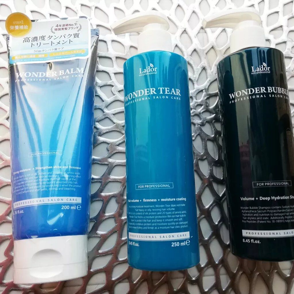 WONDER BALM/La'dor/洗い流すヘアトリートメントを使ったクチコミ(1枚目)