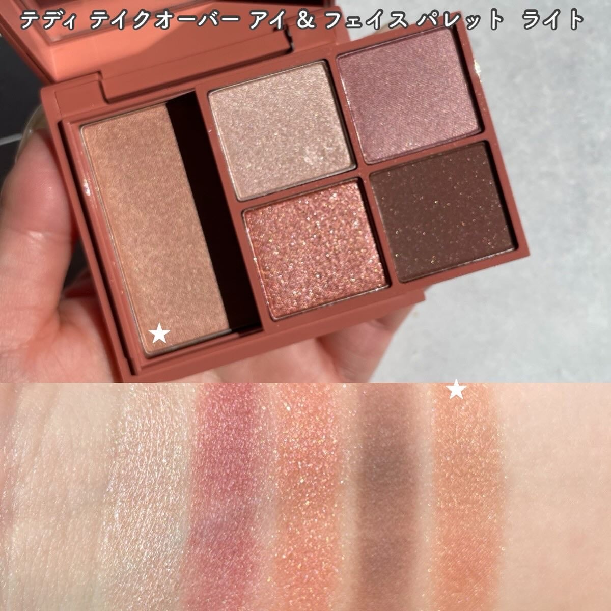 テディ テイクオーバー アイ & フェイスパレット/M・A・C/アイシャドウパレットを使ったクチコミ(3枚目)
