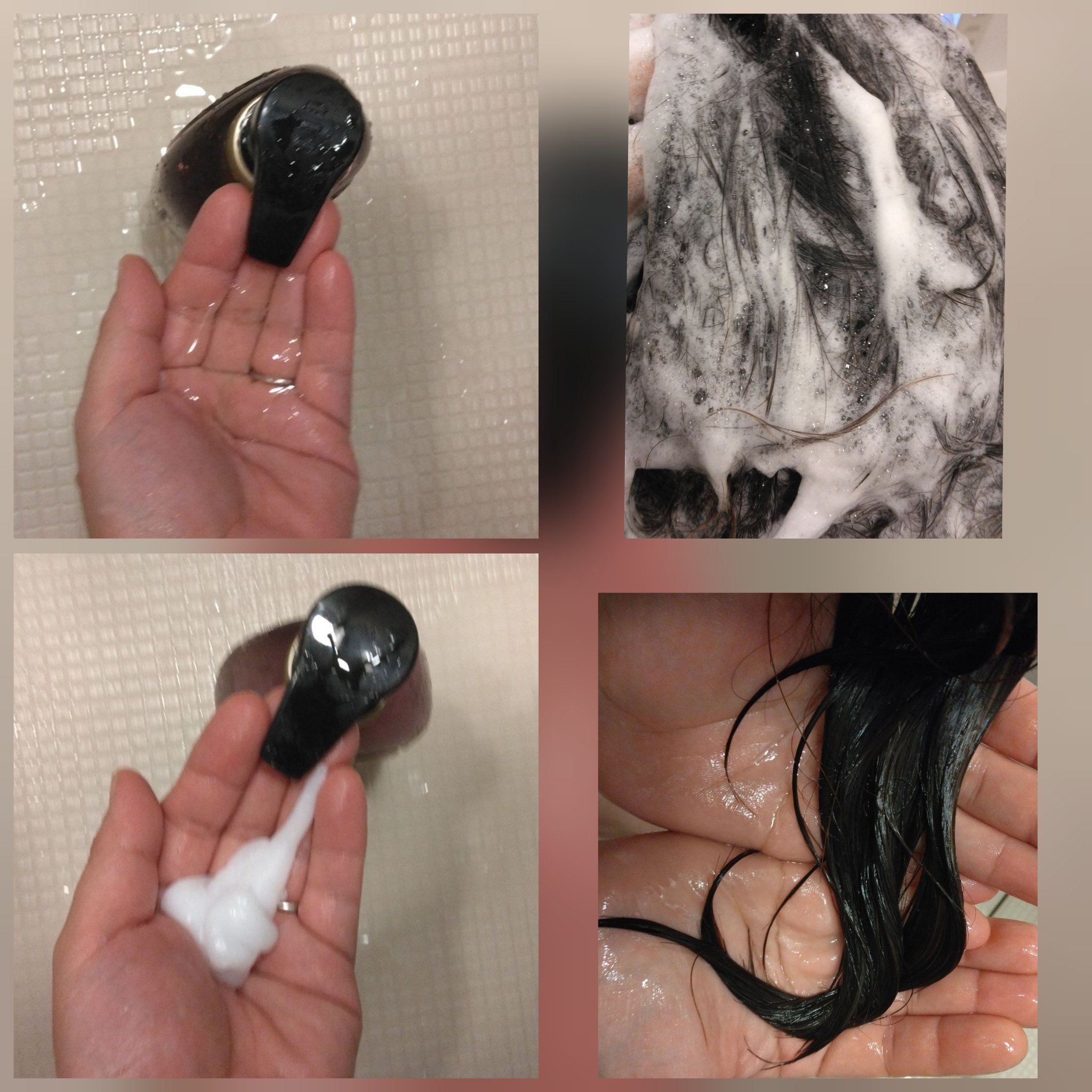 ミラクルズ うねりコントロール&リペア ボンドリペア シャンプー/トリートメント/パンテーン/市販シャンプーを使ったクチコミ（2枚目）