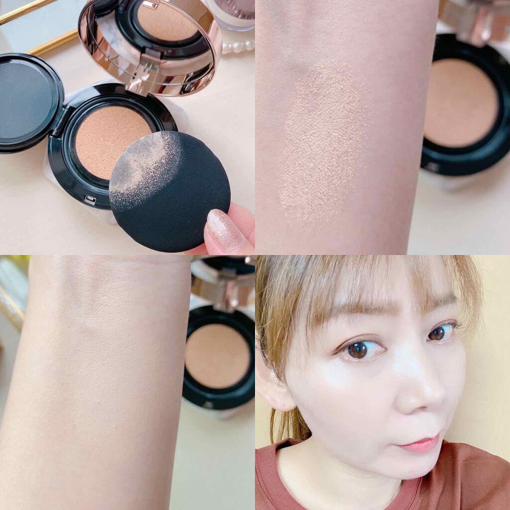 デザインフィット upderm クッションファンデーションクラシック 21/CELEFIT/クッションファンデーションを使ったクチコミ（3枚目）