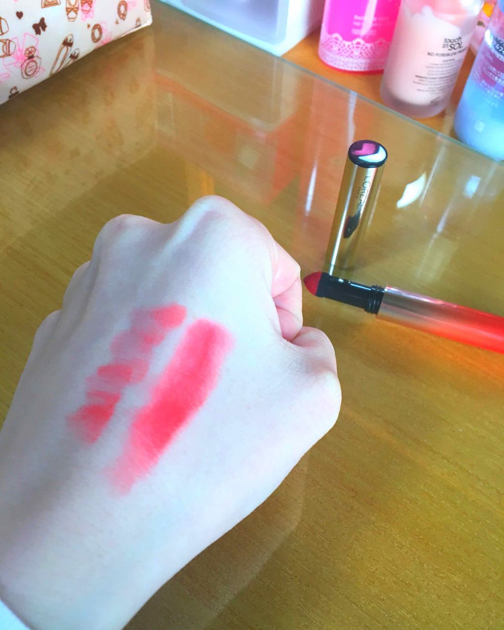 ティント カレス/ロレアル パリ/リップティントを使ったクチコミ（2枚目）