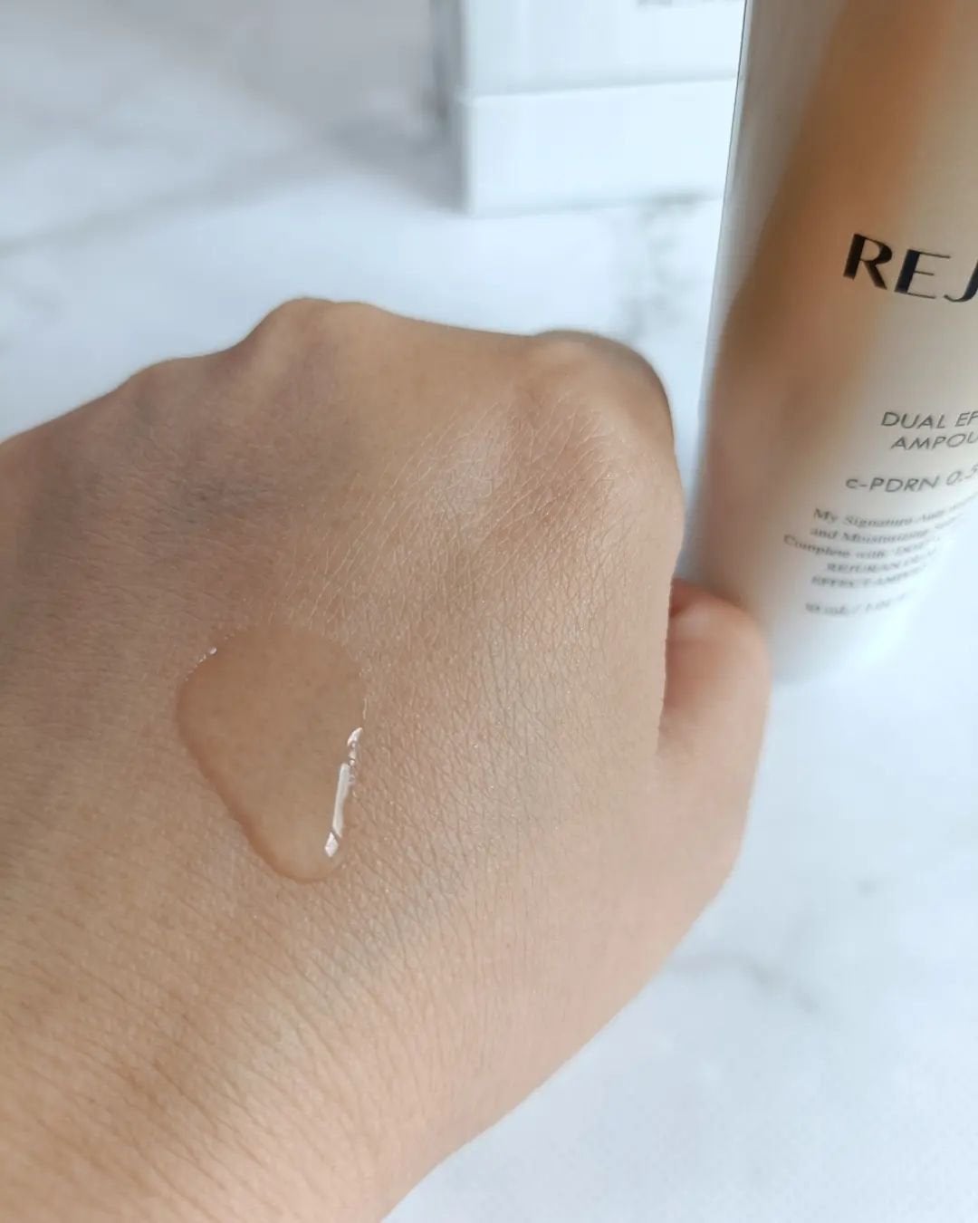 REJURAN デュアル エフェクト アンプル 30mL/REJURAN COSMETICS/美容液を使ったクチコミ(3枚目)