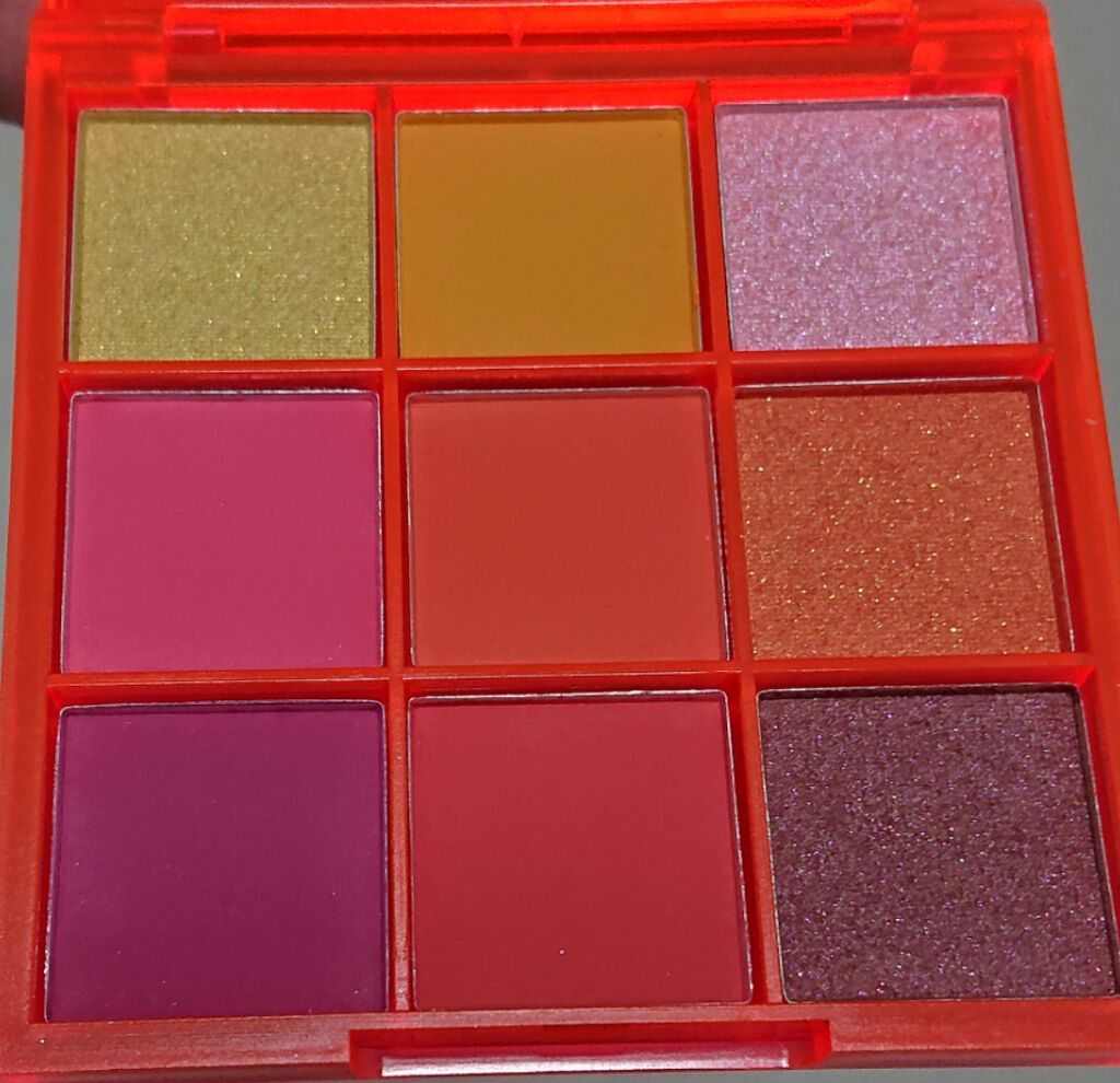 UR GLAM BLOOMING EYE COLOR PALETTE/U R GLAM/アイシャドウパレットを使ったクチコミ(2枚目)