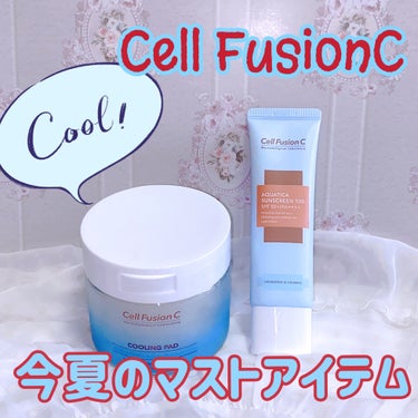 Cell FusionC 
クーリングパッド🧊

☑︎クーリング
☑︎毛穴改善
☑︎鎮静効果
☑︎化粧前の使用で化粧ノリUP


氷河水エッセンスで肌温度が-5.7度⁉︎
柔らかいパッドが肌に高密着して