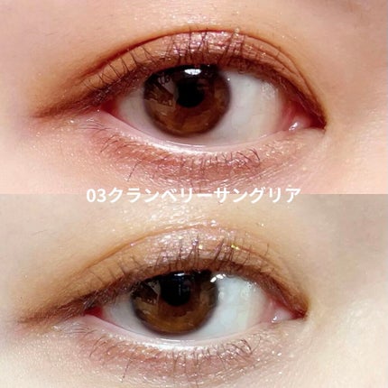 オーロラカクテルグリッター/キャンメイク/アイシャドウを使ったクチコミ(5枚目)