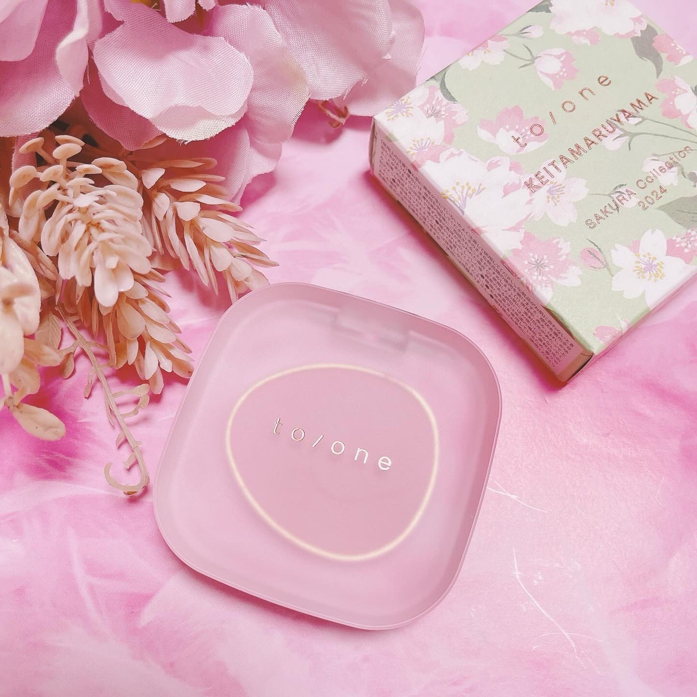 トーン ペタル フロート ブラッシュ/to/one/パウダーチークを使ったクチコミ(2枚目)