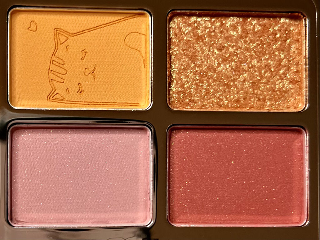 アニマルアイシャドウ(4シェード)/ZEESEA/アイシャドウパレットを使ったクチコミ（3枚目）