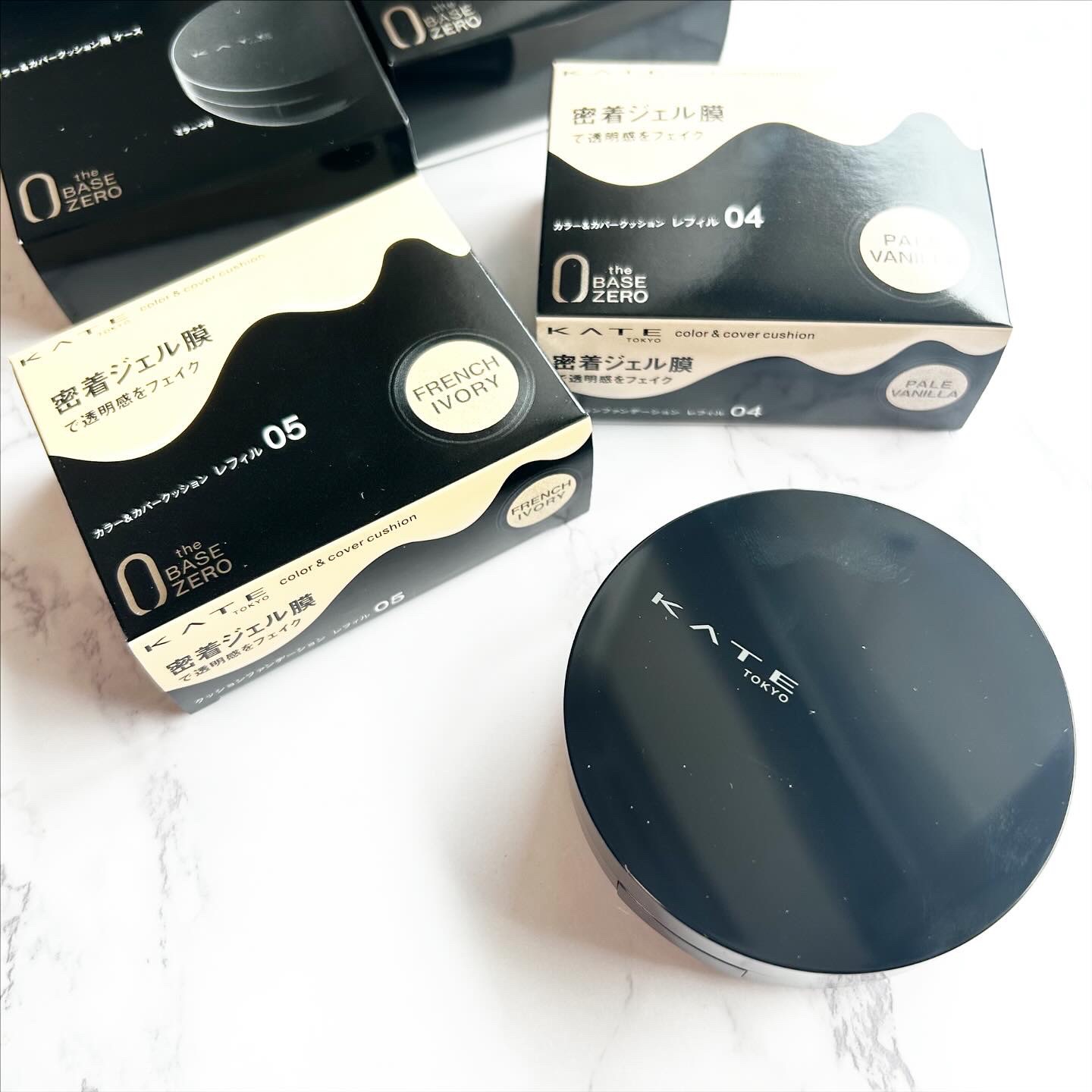 ケイト カラー＆カバークッション 01 フェアピンク(レフィル)/KATE/クッションファンデーションを使ったクチコミ（1枚目）