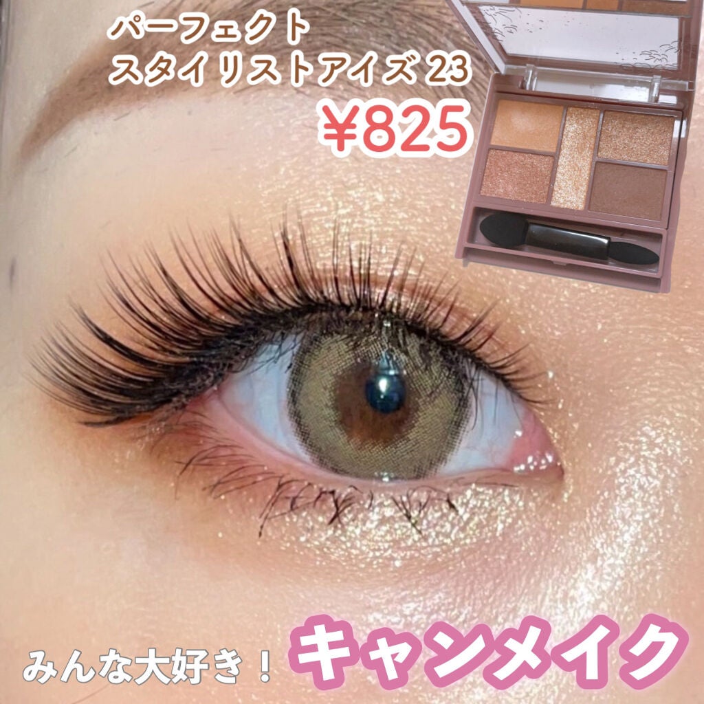 パーフェクトスタイリストアイズ/キャンメイク/アイシャドウパレットを使ったクチコミ(1枚目)