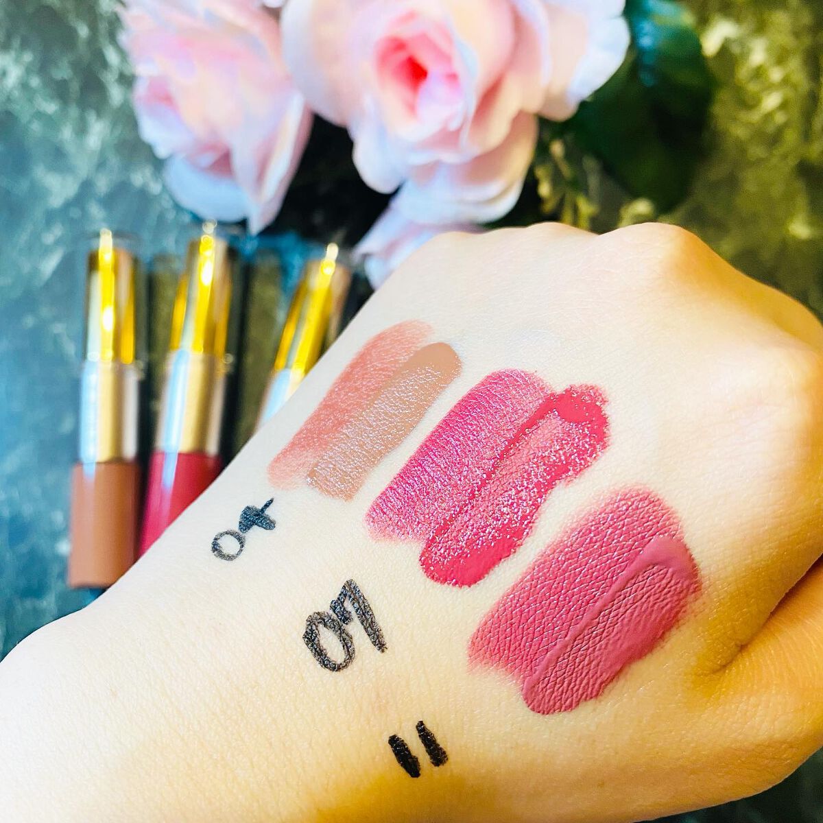 kirakira_kirarasama on LIPS 「_O.TWO.OROSEGOLD2in1MATTELIPSTI..」(4枚目)