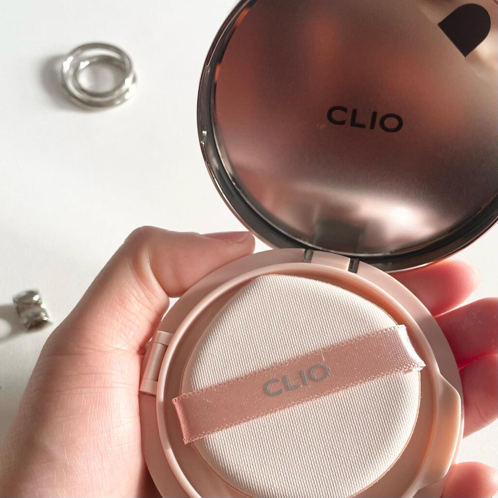 キル カバー グロウ フィッティング クッション/CLIO/クッションファンデーションを使ったクチコミ（3枚目）