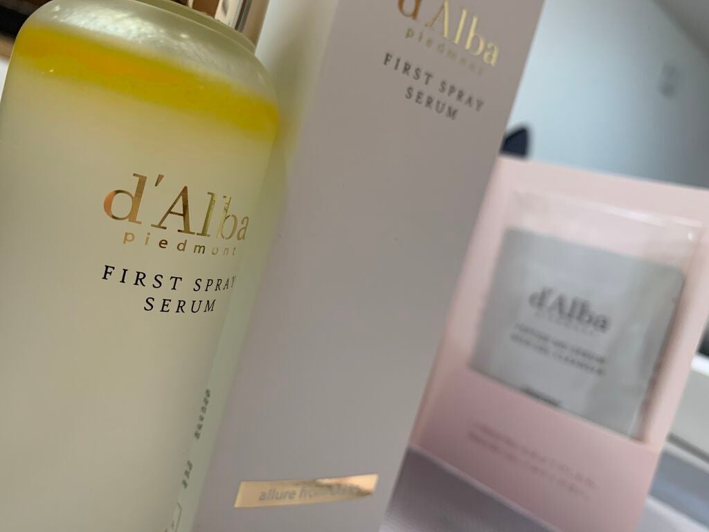 ダルバ ホワイトトリュフファーストスプレーセラム/ダルバ/ミスト状化粧水を使ったクチコミ(2枚目)