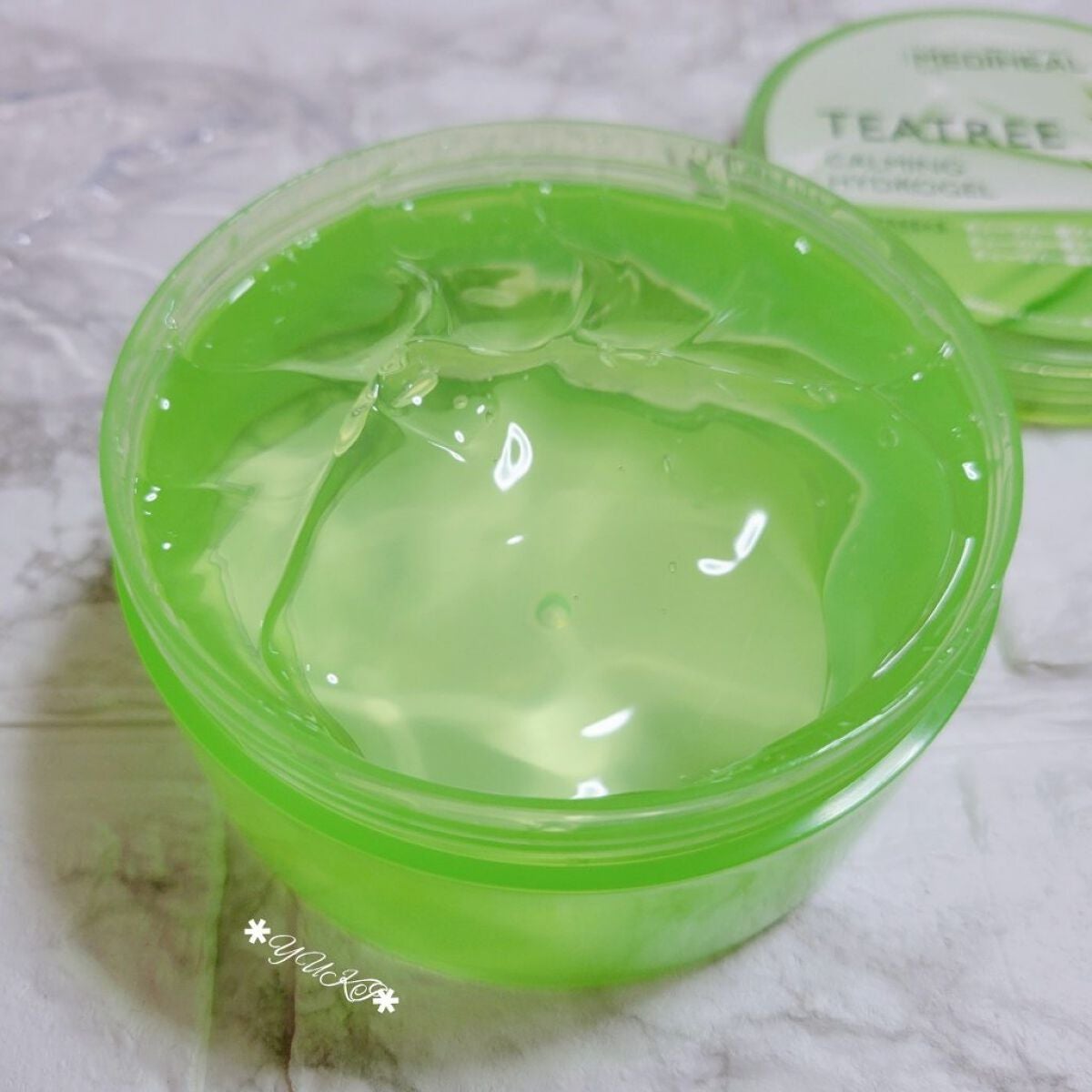 ティーツリーカーミングハイドロジェル/MEDIHEAL/ボディローションを使ったクチコミ(4枚目)