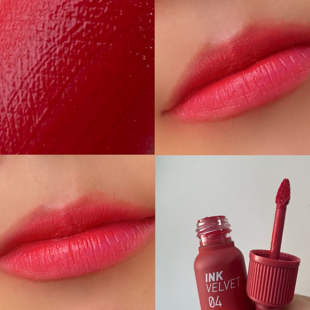 インク ベルベット/PERIPERA/口紅を使ったクチコミ(2枚目)