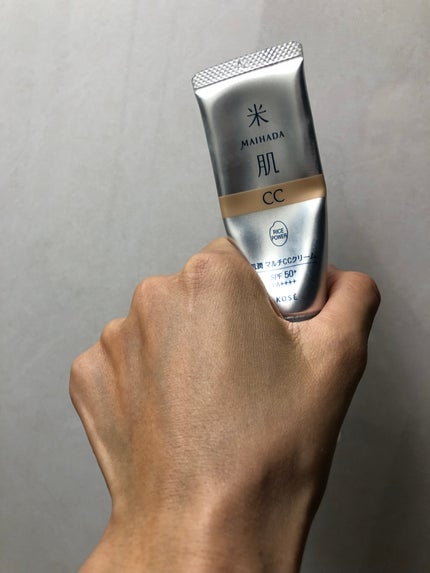 肌潤 マルチCCクリーム/米肌/CCクリームを使ったクチコミ(2枚目)