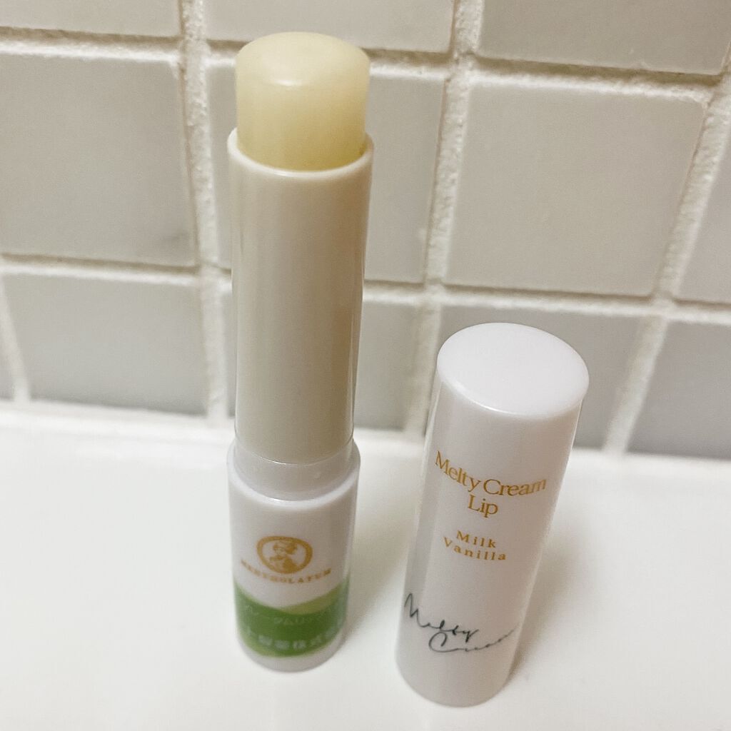 メルティクリームリップ/メンソレータム/リップクリームを使ったクチコミ（2枚目）