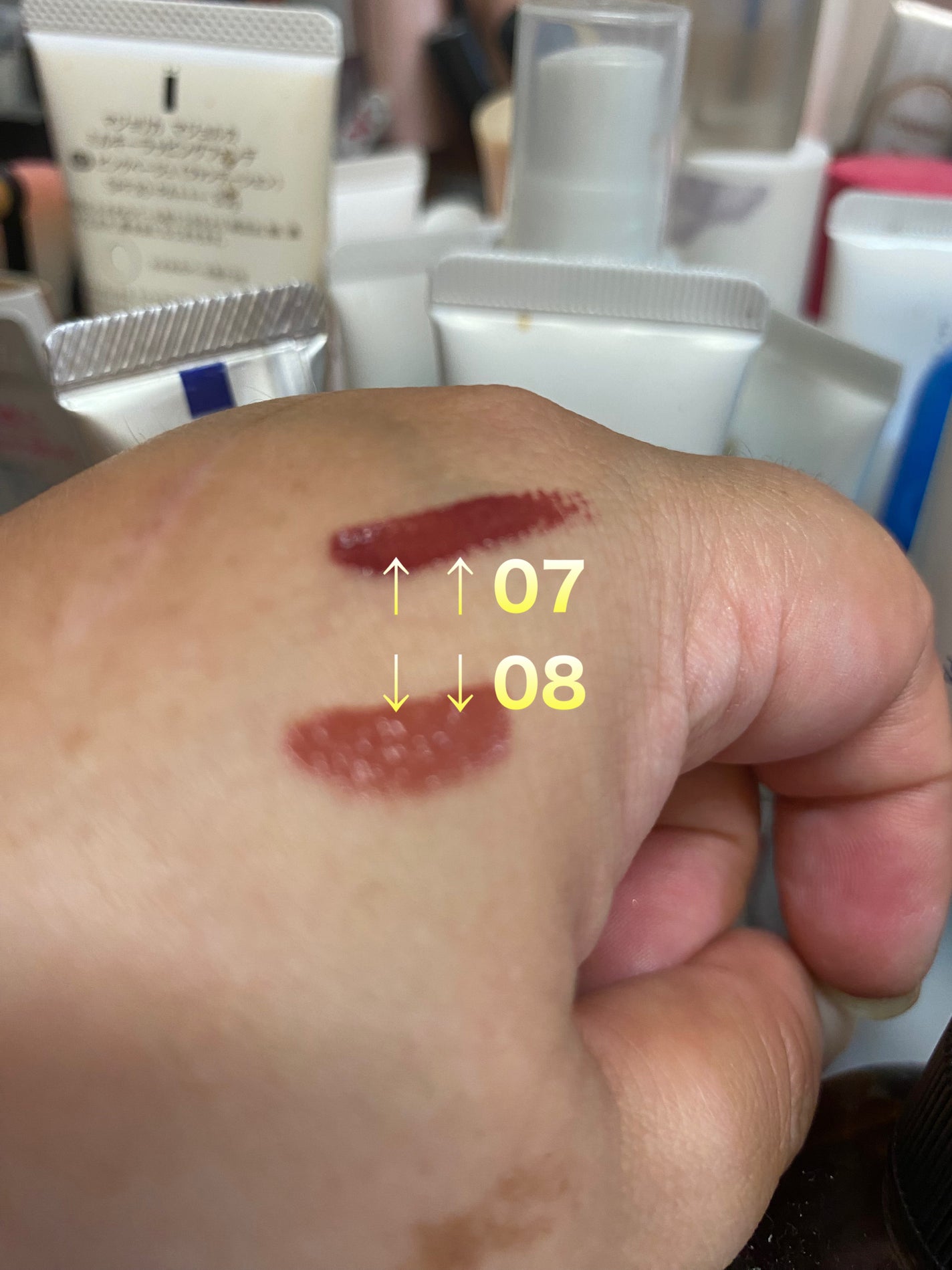 ジューシーリップティント/キャンメイク/口紅を使ったクチコミ(3枚目)