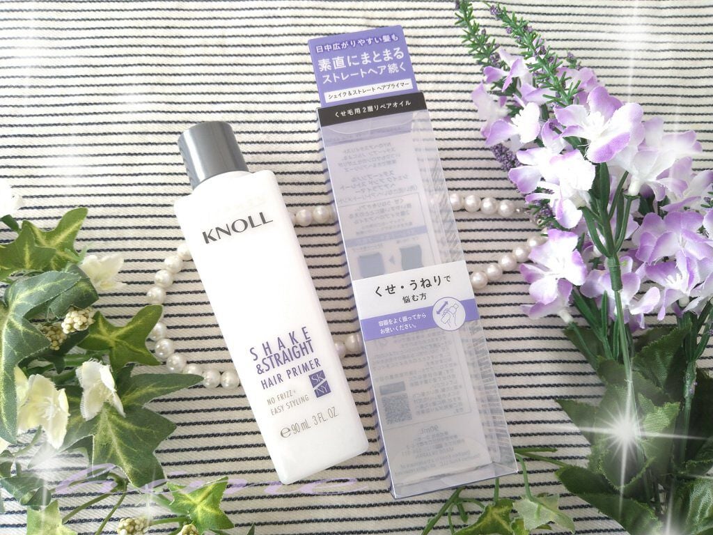 シェイク アンド ストレート ヘアプライマー/スティーブンノル ニューヨーク/ヘアオイルを使ったクチコミ(1枚目)