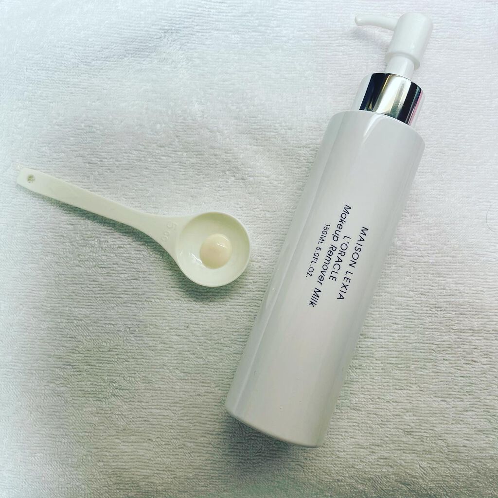 オラクル メイクアップ リムーバー ミルク/MAISON LEXIA/ミルククレンジングを使ったクチコミ（3枚目）