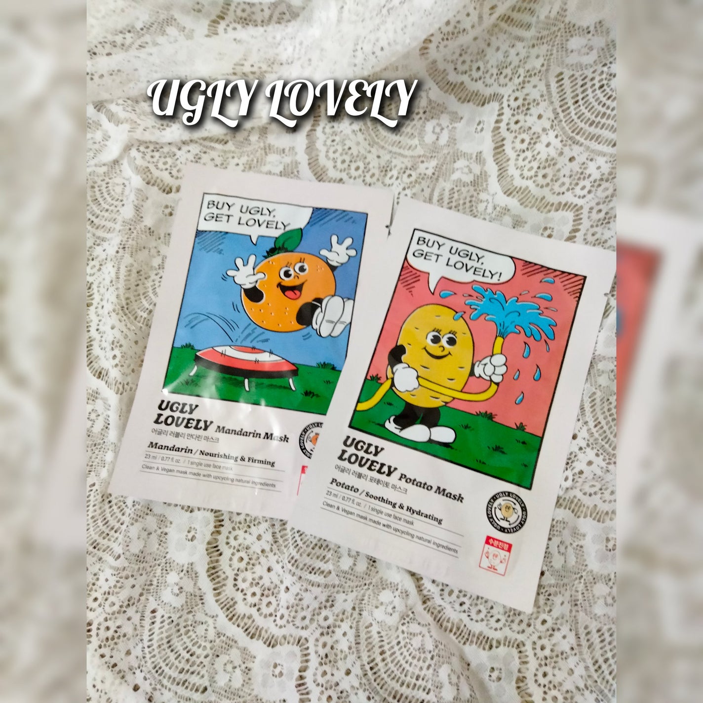 ポテトマスクパック/UGLY LOVELY/シートマスク・パックを使ったクチコミ(1枚目)