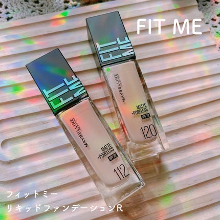 フィットミー リキッドファンデーション R/MAYBELLINE NEW YORK/リキッドファンデーションを使ったクチコミ(1枚目)