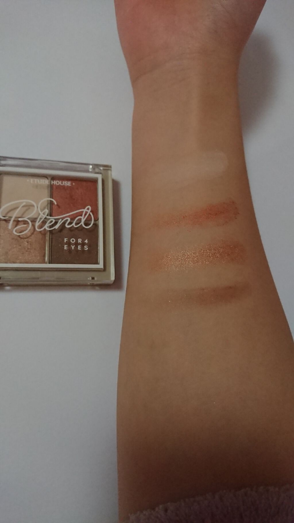 ブレンド フォー アイズ/ETUDE/アイシャドウパレットを使ったクチコミ（3枚目）