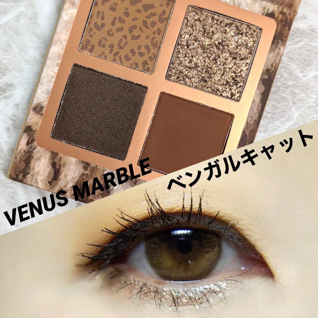 Venus Marble アイシャドウキャットシリーズ/Venus Marble/アイシャドウパレットを使ったクチコミ(1枚目)