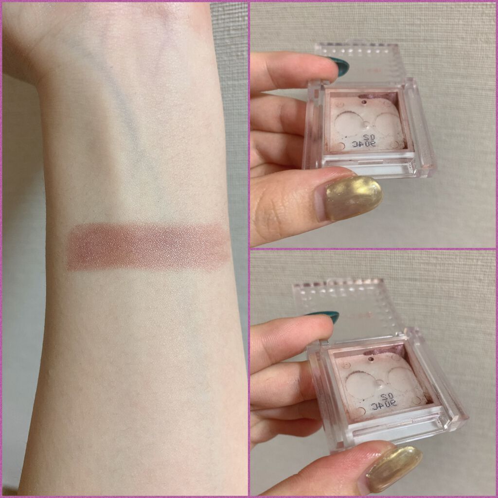 シングルカラーアイシャドウ/CEZANNE/単色アイシャドウを使ったクチコミ（2枚目）