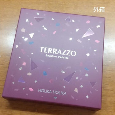 TERRAZZO Shadow palette 02/HOLIKA HOLIKA/アイシャドウパレットを使ったクチコミ（3枚目）