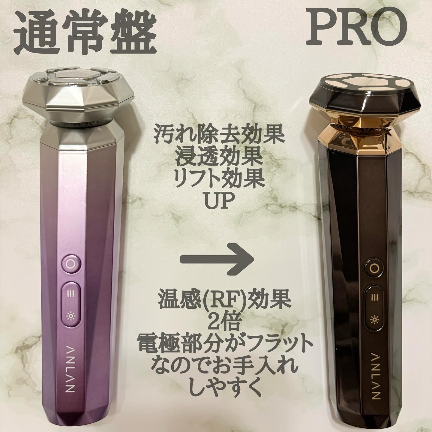 RF温冷美顔器PRO/ANLAN/美顔器・マッサージを使ったクチコミ（2枚目）