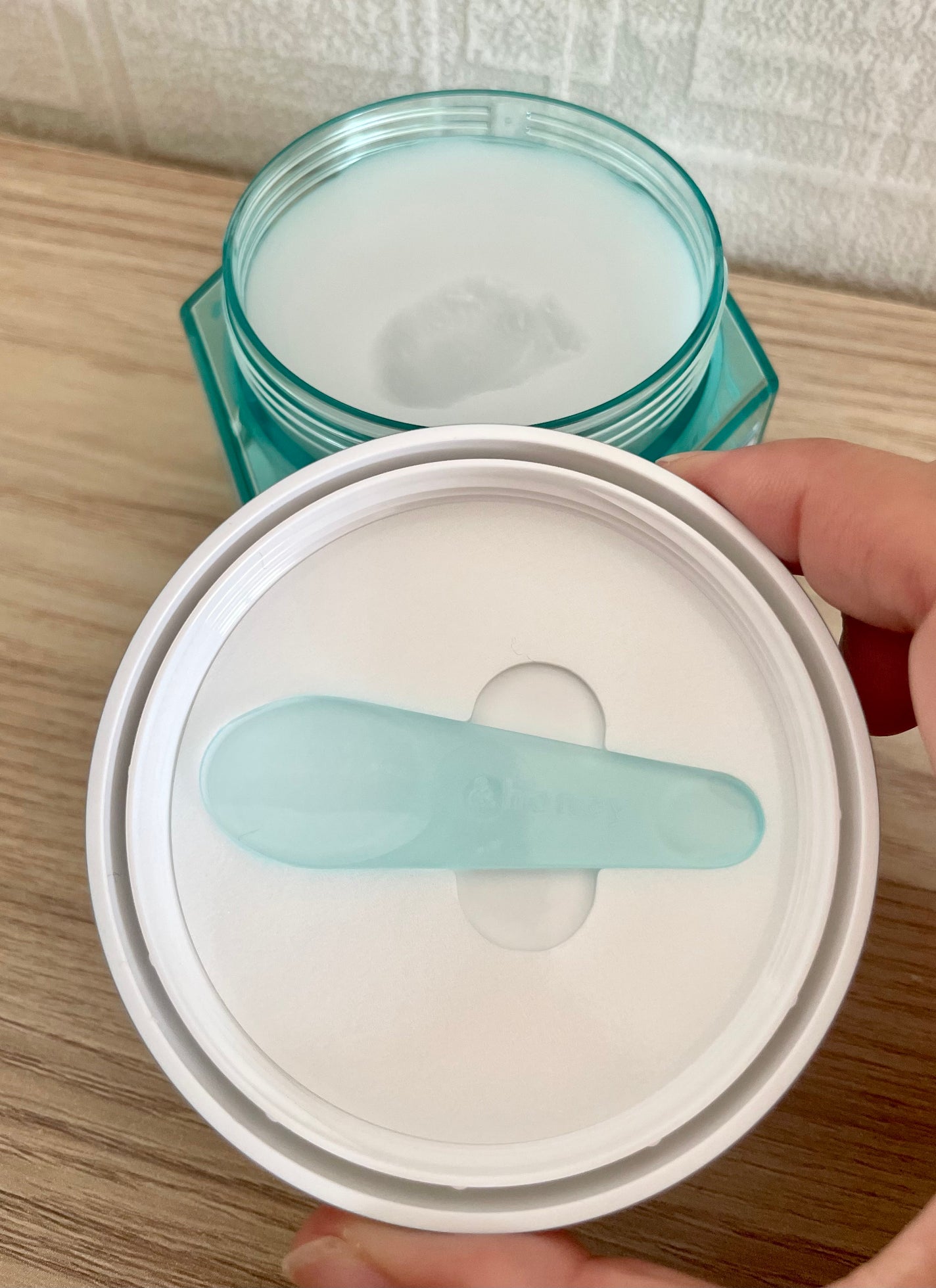 アンドハニー サボン クレンジングバーム ブルークレイ/&honey/クレンジングバームを使ったクチコミ(2枚目)