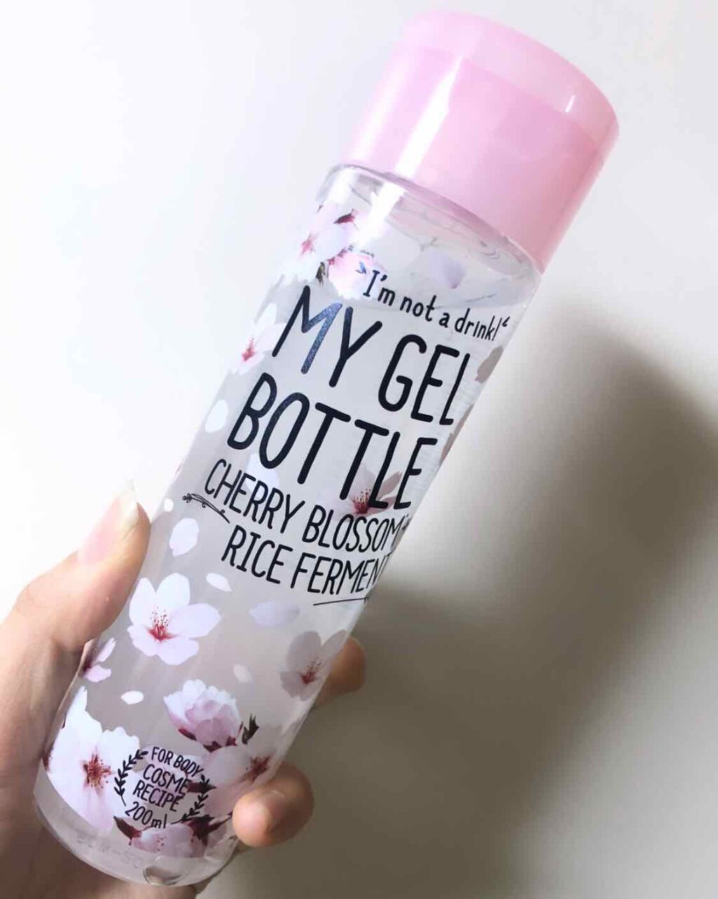 MY GEL BOTTLE さくら+お米/COSME RECIPE/ボディローションを使ったクチコミ(1枚目)